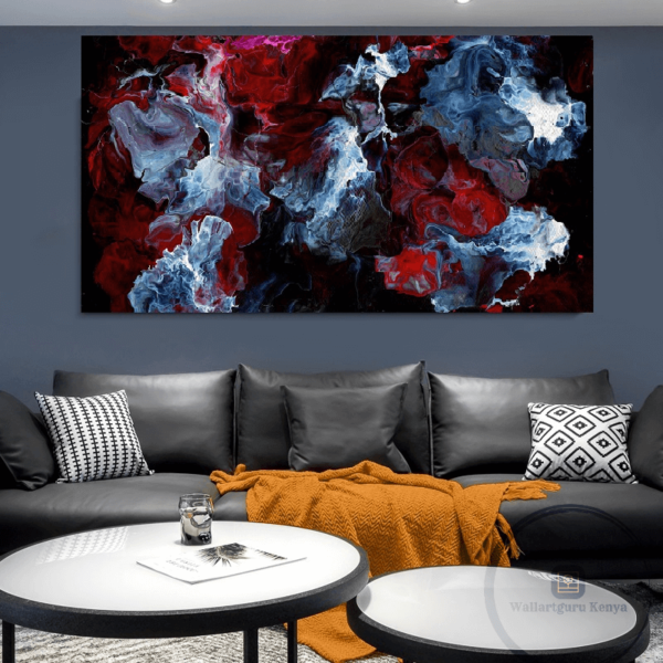 Color Fusion Abstract Wall Art