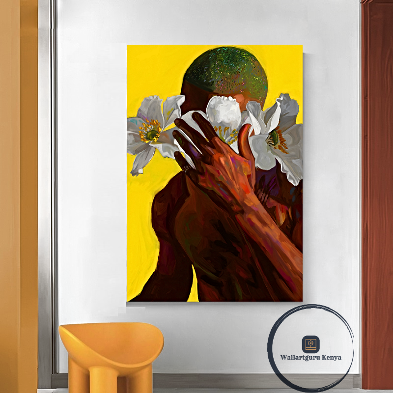 Black man flowers (1)