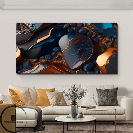 Gemstone Abstract Art
