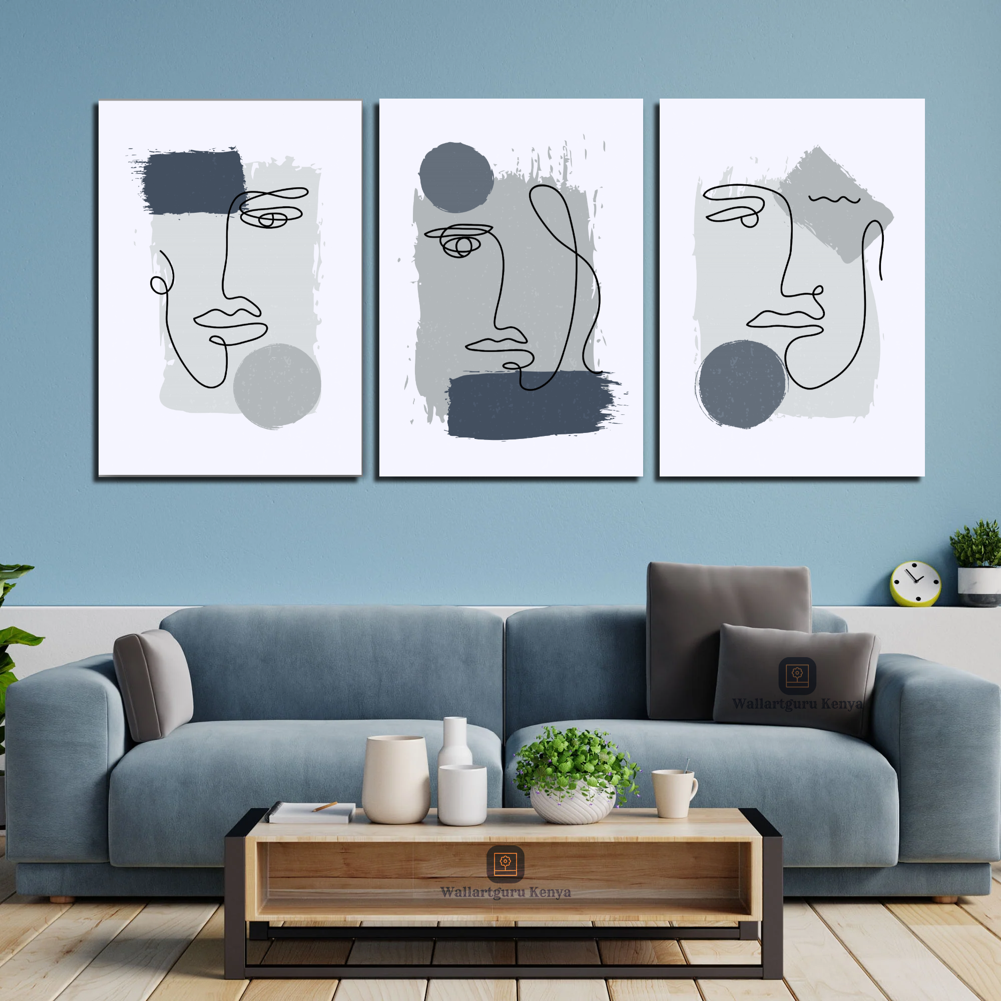 The Doodle Faces Set: A subtle and versatile set that emphasizes minimalism.