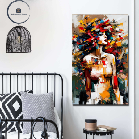 The Colorful Woman Art