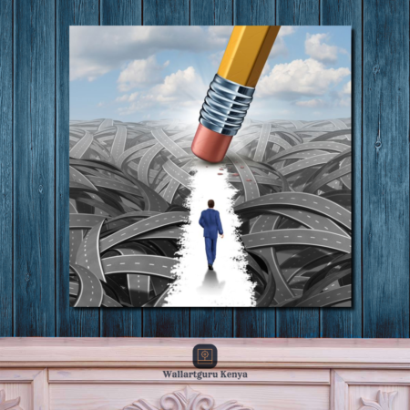 Path Clarity Canvas Art