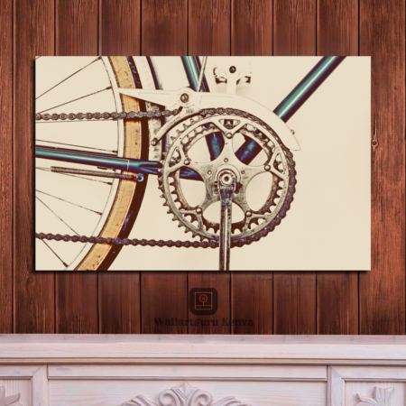 The Bicycle Gear Canvas Art
