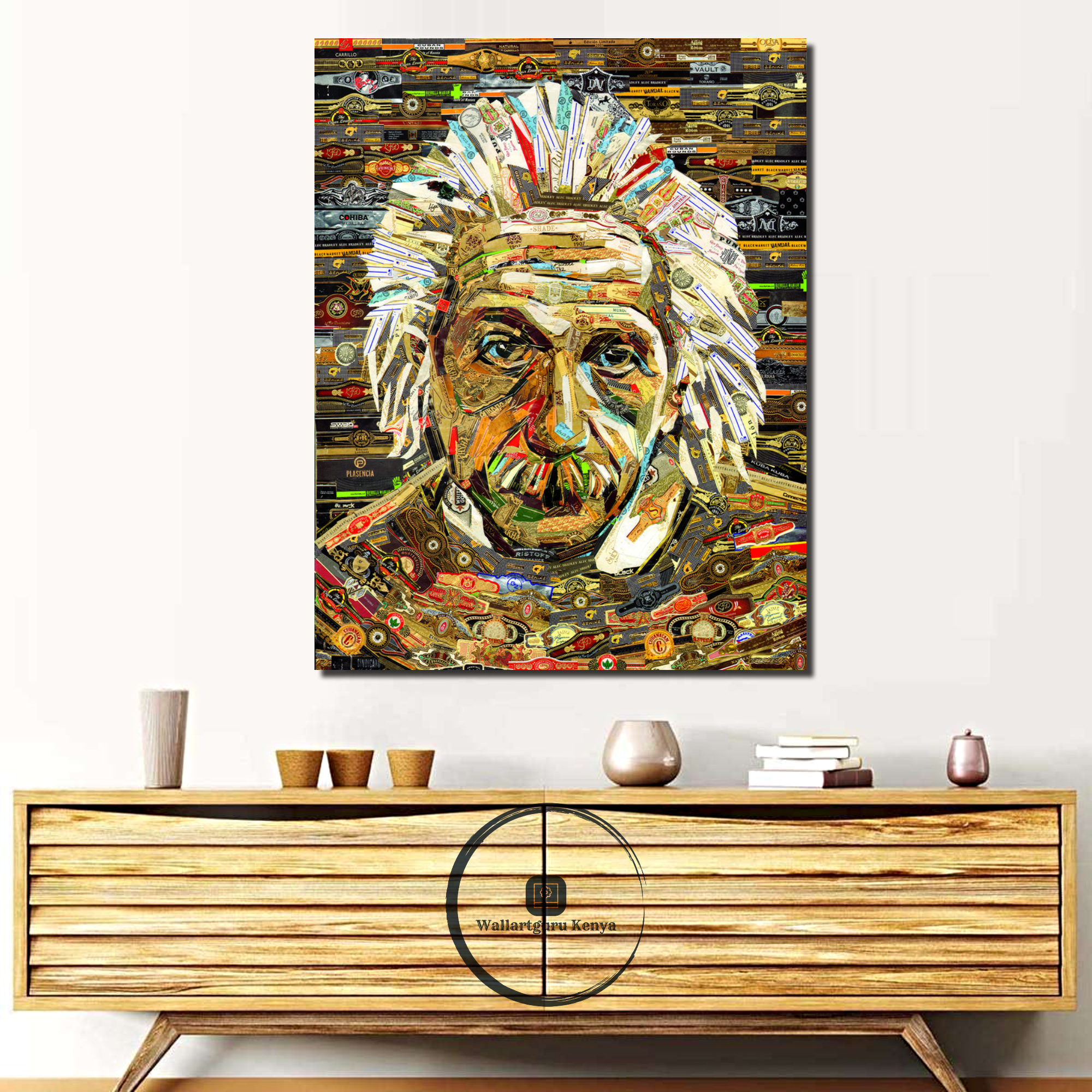 albert einstein collage