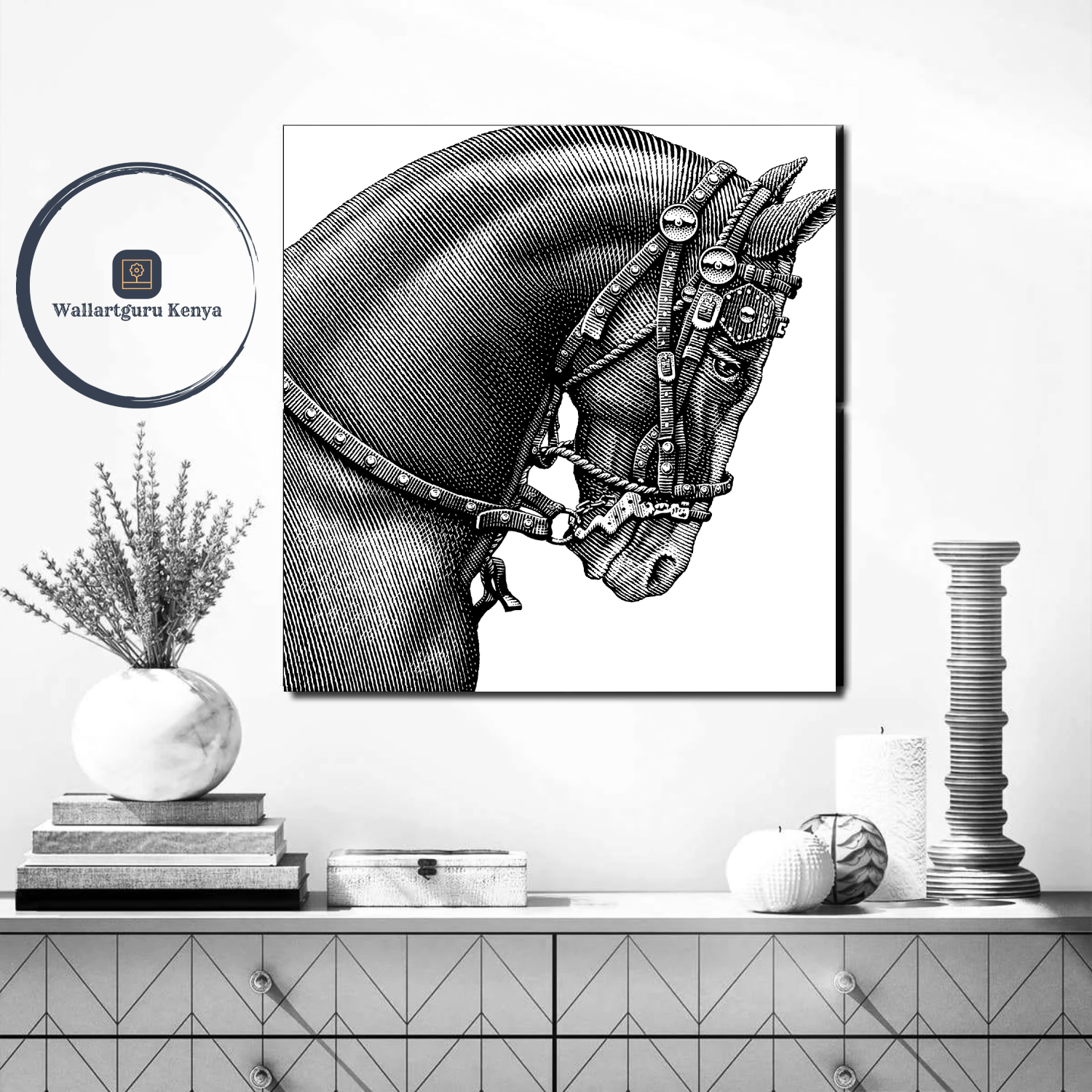 sketch horse
