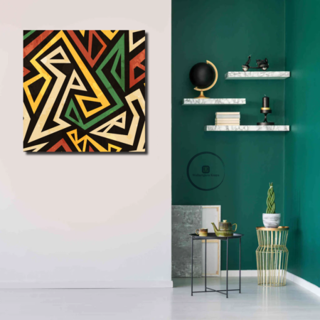 The Grunge Effect Abstract Canvas Art