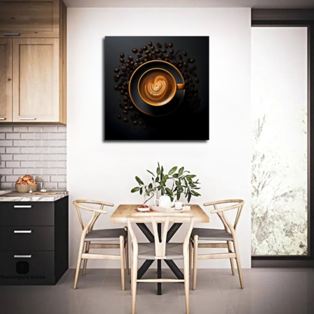 coffee art canvas wall art painting Nairobi Kenya