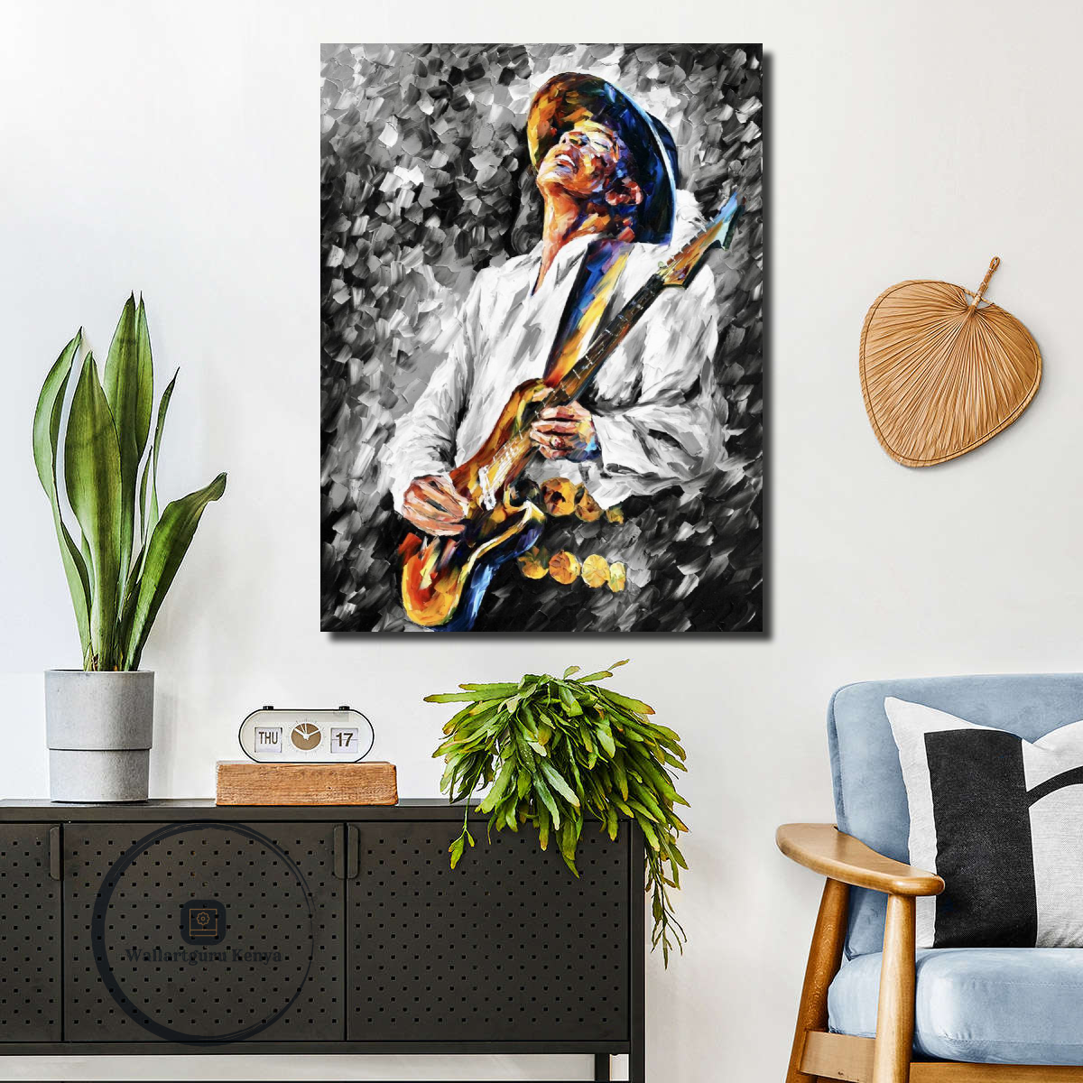 Guitarist pallete knife