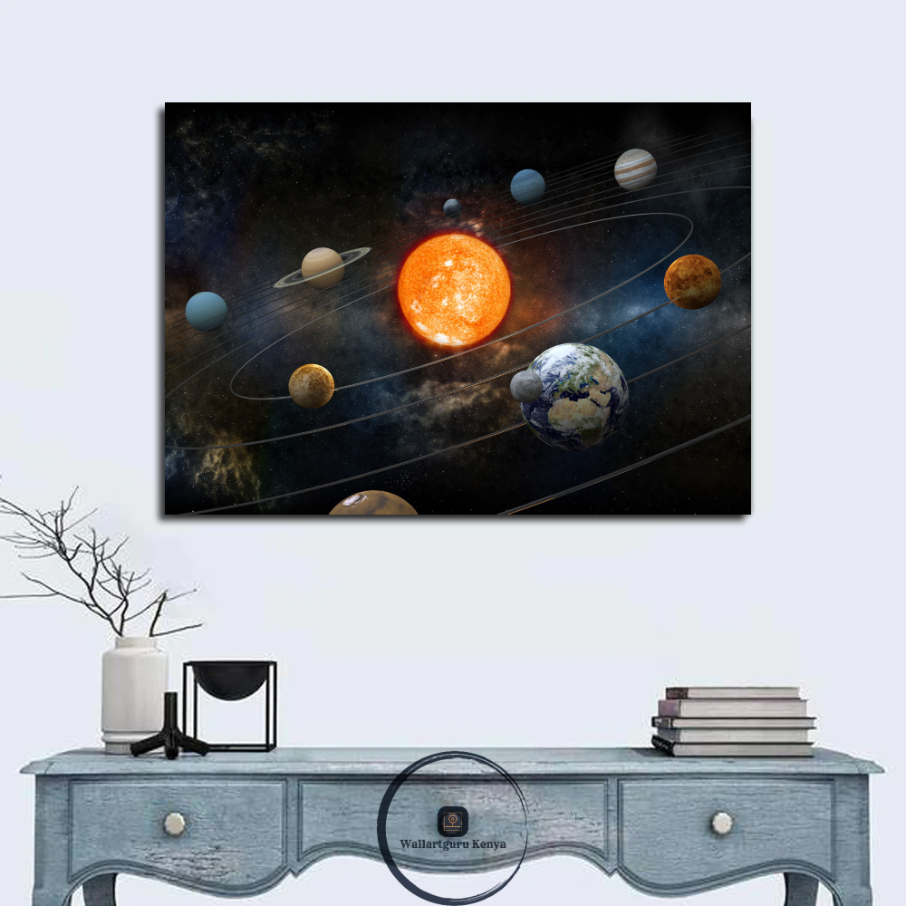 solar system canvas art Nairobi painting universe