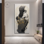 a mythical angel canvas art, mythical, surreal art Kenya Nairobi, art on sell, painting in Nairobi