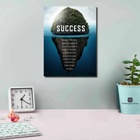 quote canvas motivation art