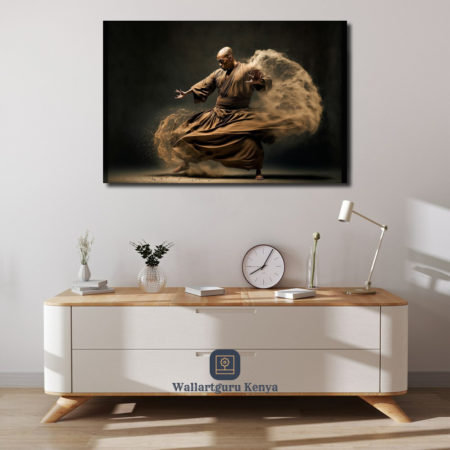 kung fu martial arts canvas art Nairobi Kenya print