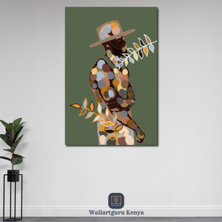 man nature abstract art Nairobi Canvas art wall art Kenya