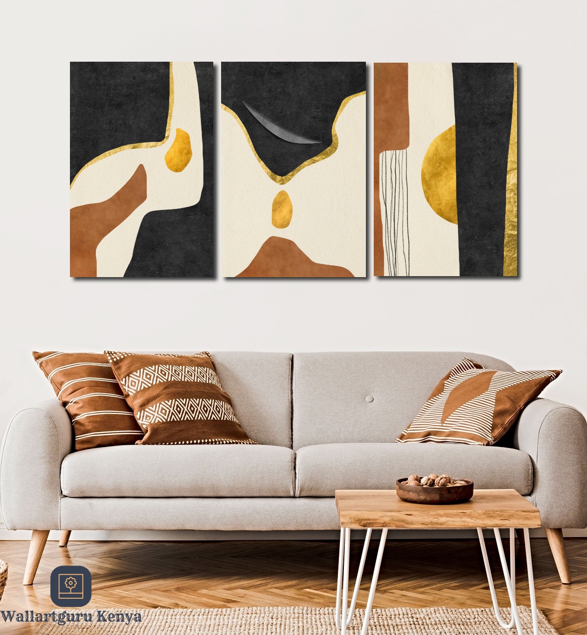 abstract art set Nairobi Canvas set art wall art Kenya