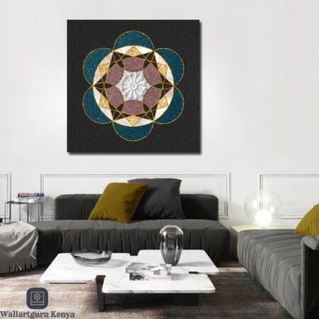 abstract art Nairobi Canvas art wall art Kenya interior decor wall hanging