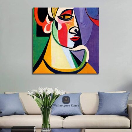 abstract art Nairobi Canvas art wall art Kenya wall decor interior