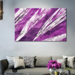 canvas purple art colorful abstract Nairobi Kenya abstract interior decor wall art Kenya