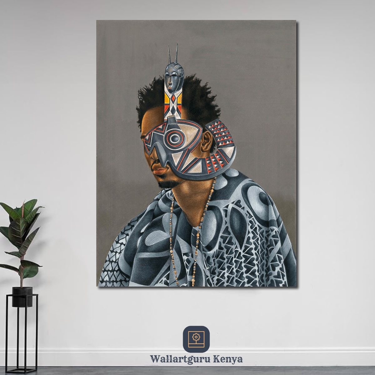 cultural chief guest Africans art man