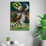 Version 1.0.0 animation cartoon art Nairobi Canvas art wall art Kenya