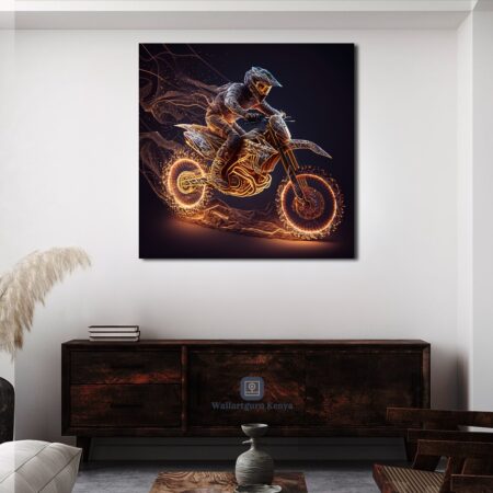 biking motorcycle canvas art Kenya Wall art Nairobi
