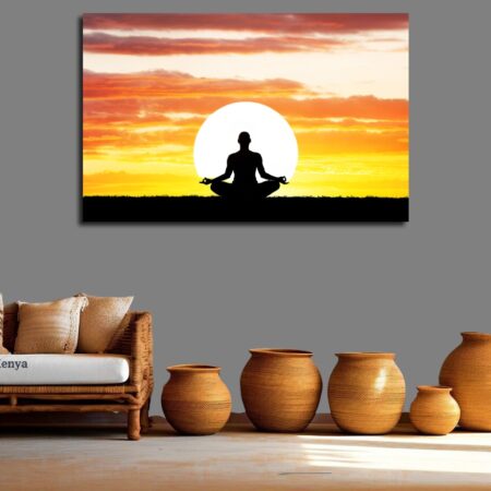 yoga meditation canvas wall art Kenya Nairobi