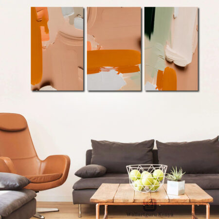 canvas art set abstract Nairobi Kenya abstract interior decor wall art Kenya colorful