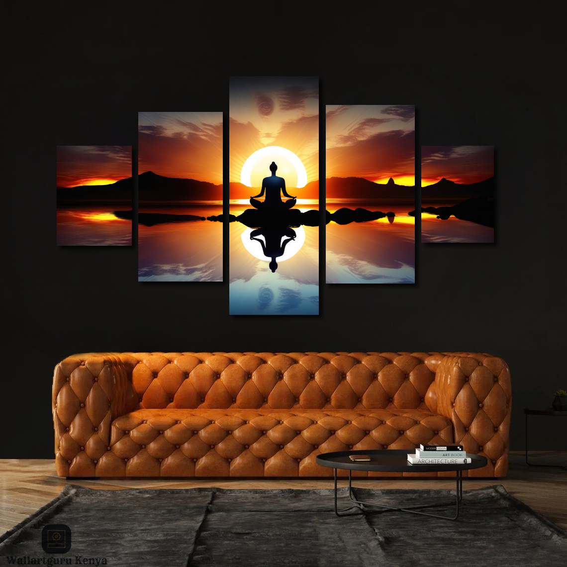 canvas art Kenya Nairobi meditation mental health art