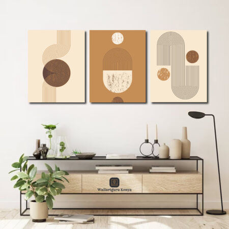 nude brown canvas art Kenya wall art décor