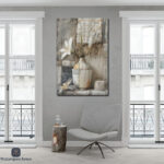 rustic vintage canvas art Kenya wall art Nairobi