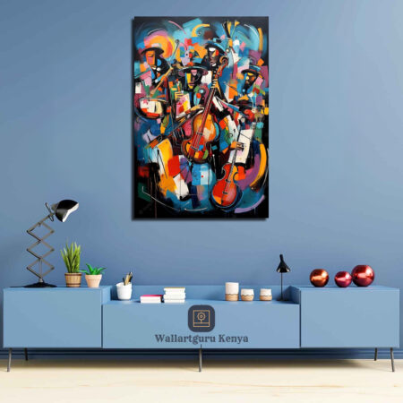 music canvas art Kenya Nairobi artist print