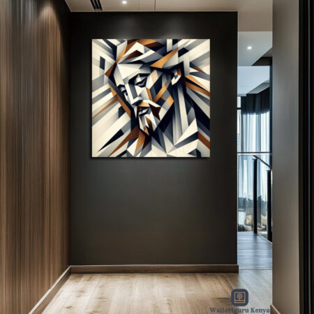 Christ Cubism Canvas Art