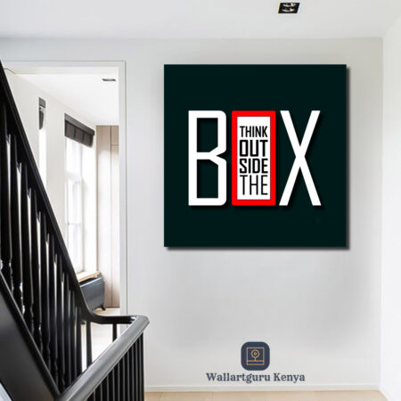 Think-Box-Quotes Canvas Art