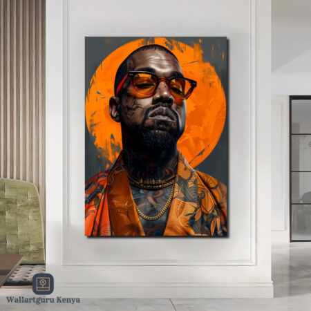 Kanye West Canvas Art