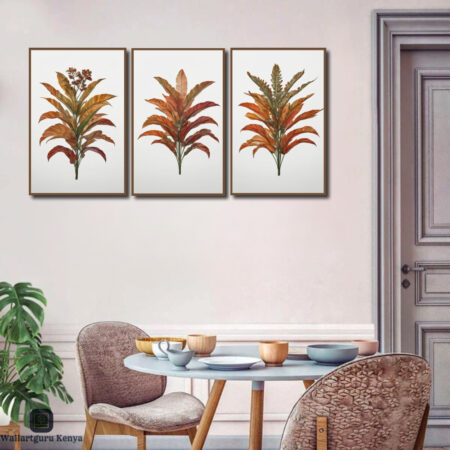 Abstract 482 Set Canvas Art