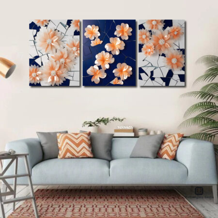 Abstract 496 Set Canvas Art