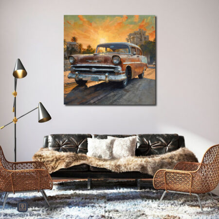 Rustic Vintage Canvas Art