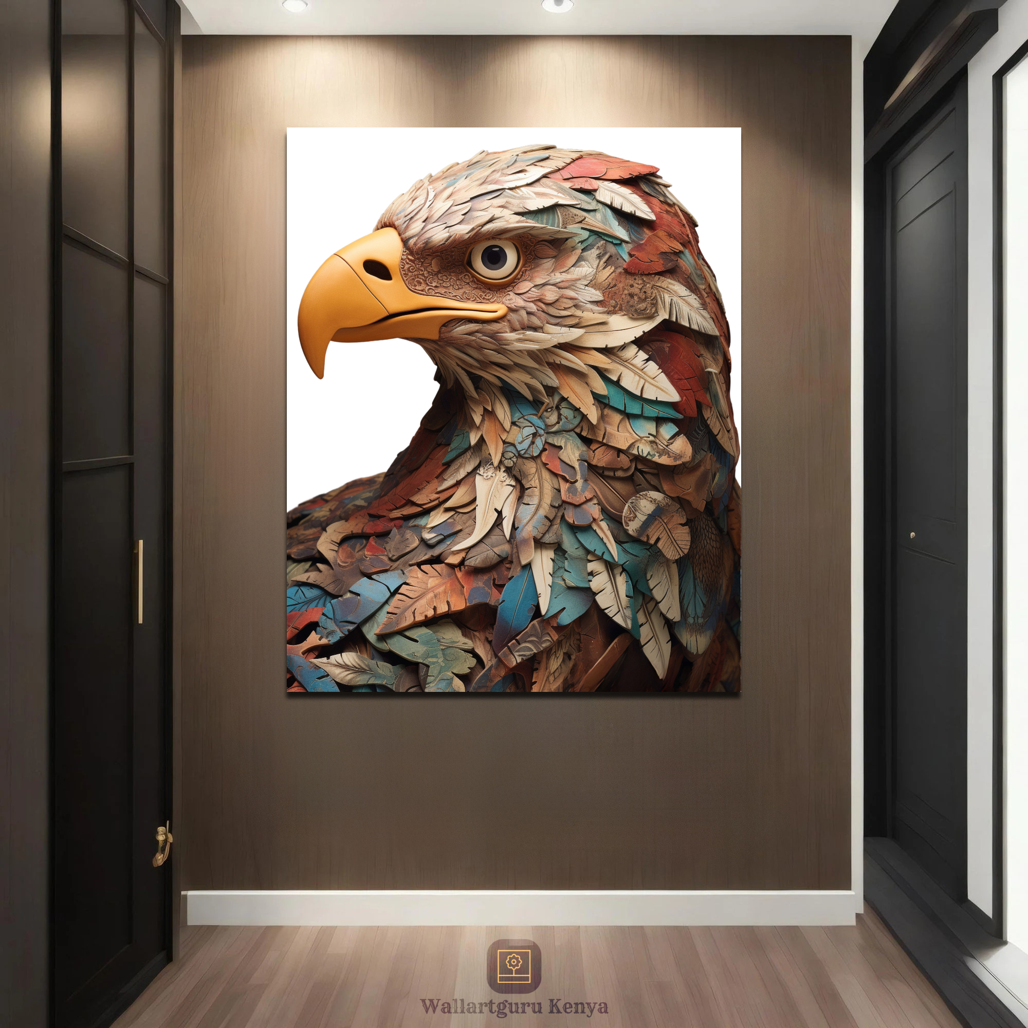 eagle collage