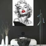 Greyscale Marylyn Monroe