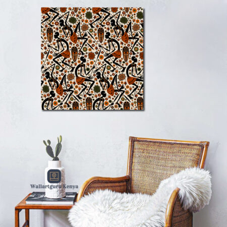 Intricate Pattern Canvas Art