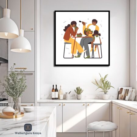 Dinner Time Canvas Art