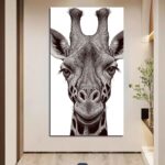 Giraffe portrait