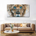Lion close up