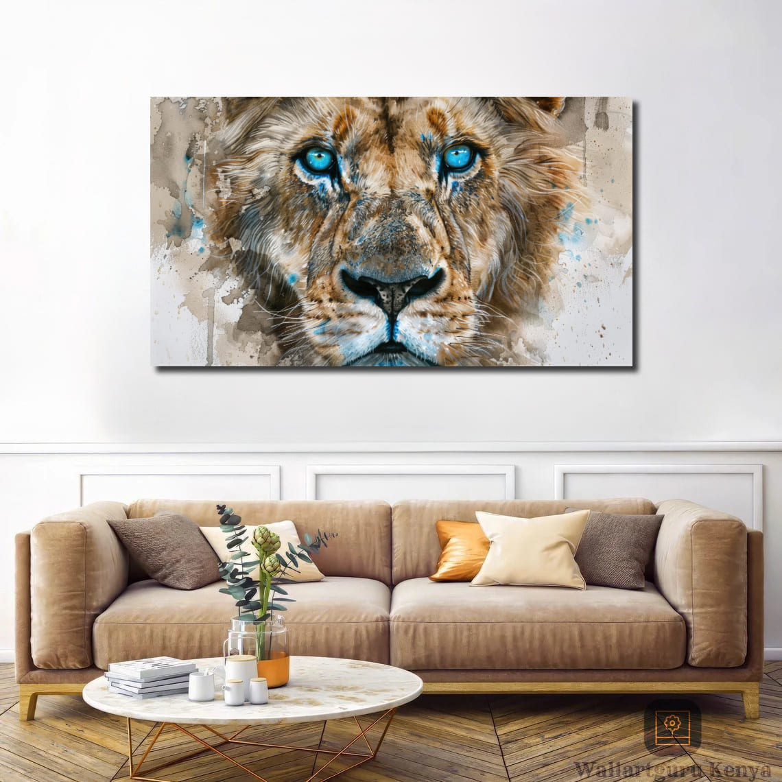 Lion close up