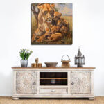Lion family