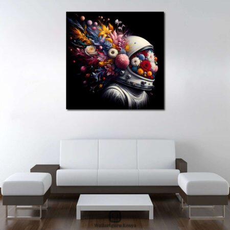 Mystery Astronaut Canvas Art