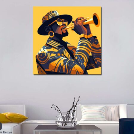 The Performer Canvas Art
