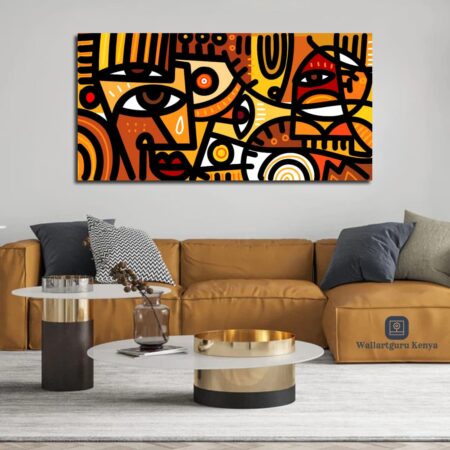 Abstract 596 Canvas Art