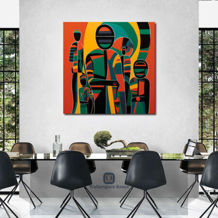 Abstract 608 Canvas Art