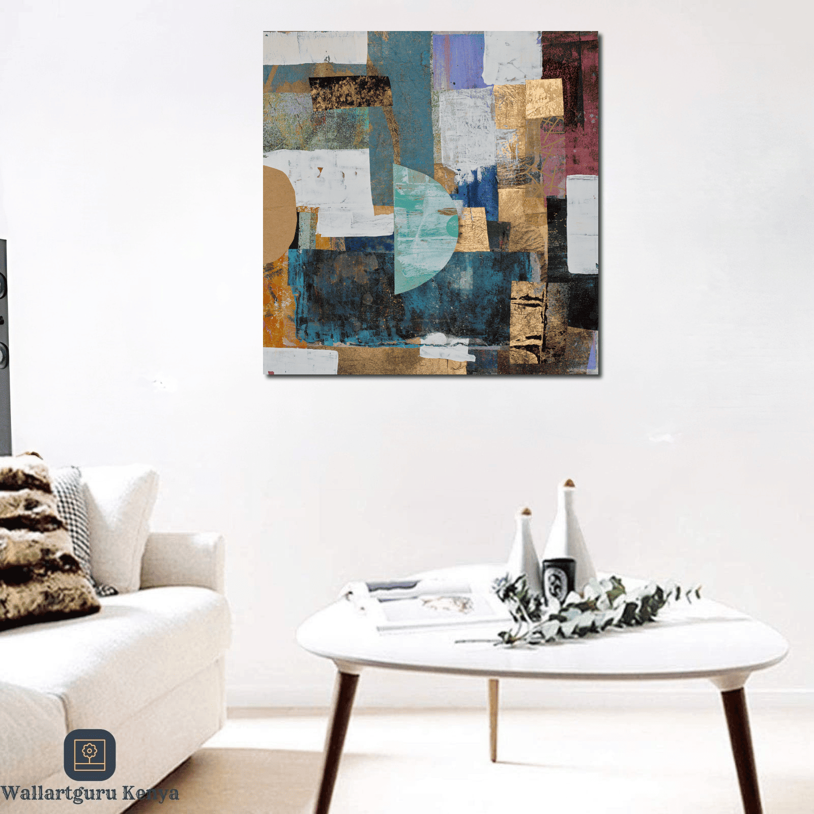 Abstract 609 Canvas Art