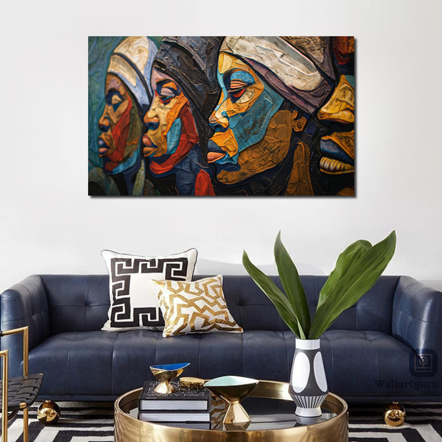 Abstract 617  Canvas Art